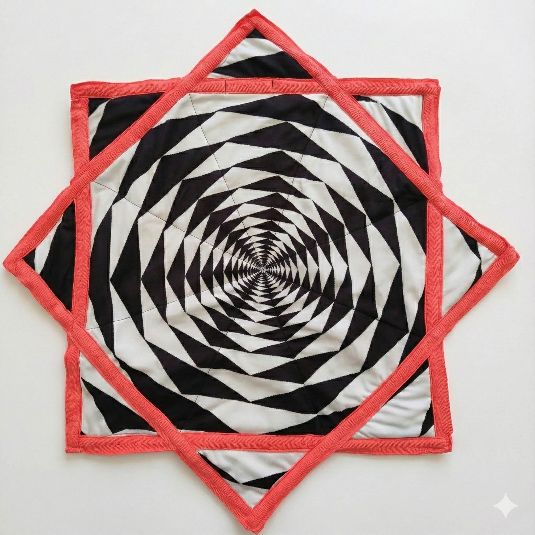 Black Trippy Dapostar l Neon Spinning Cloth