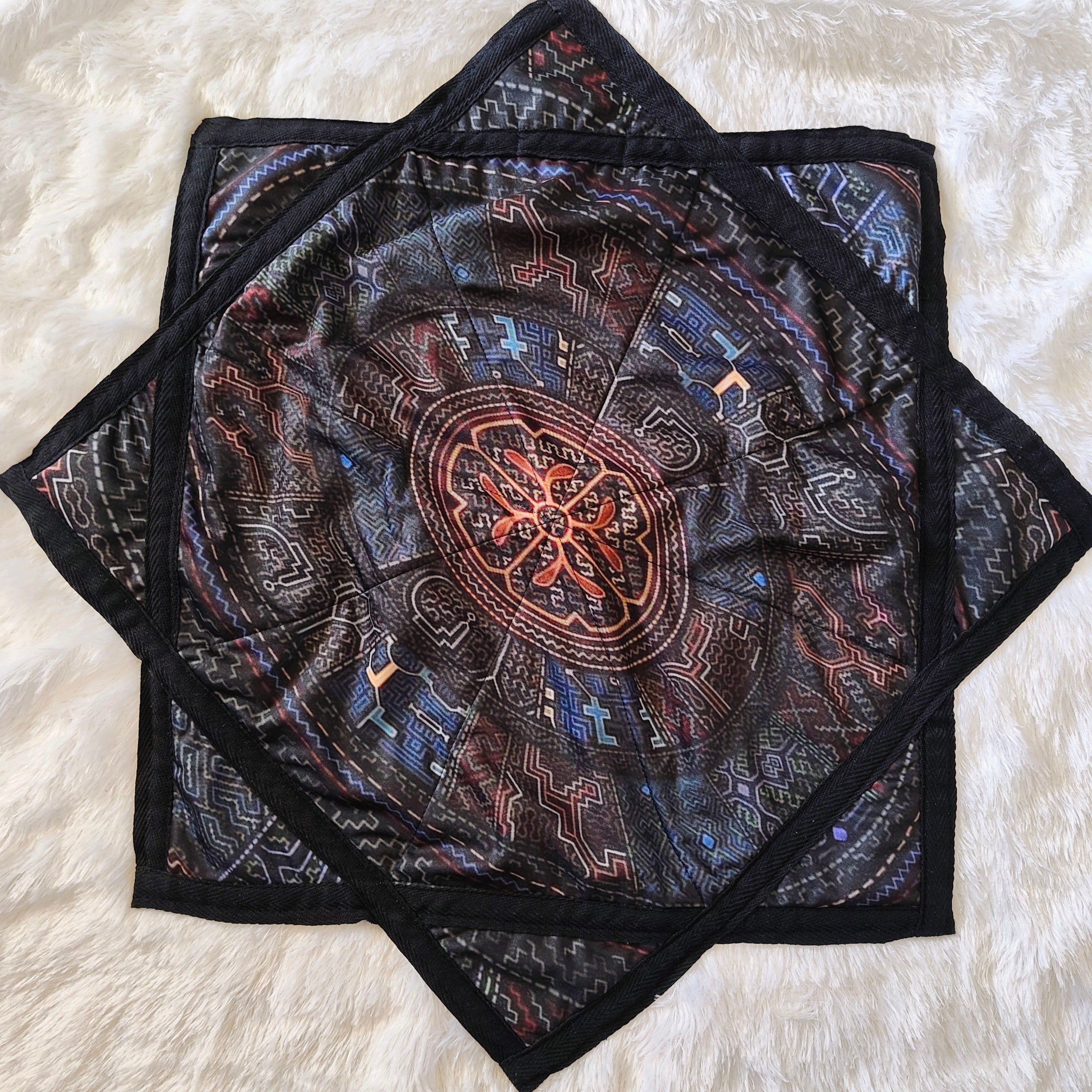 Black Electro Dapostar l Neon Spinning Cloth